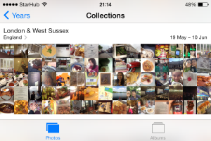 Landscape View of Collections in photos. 